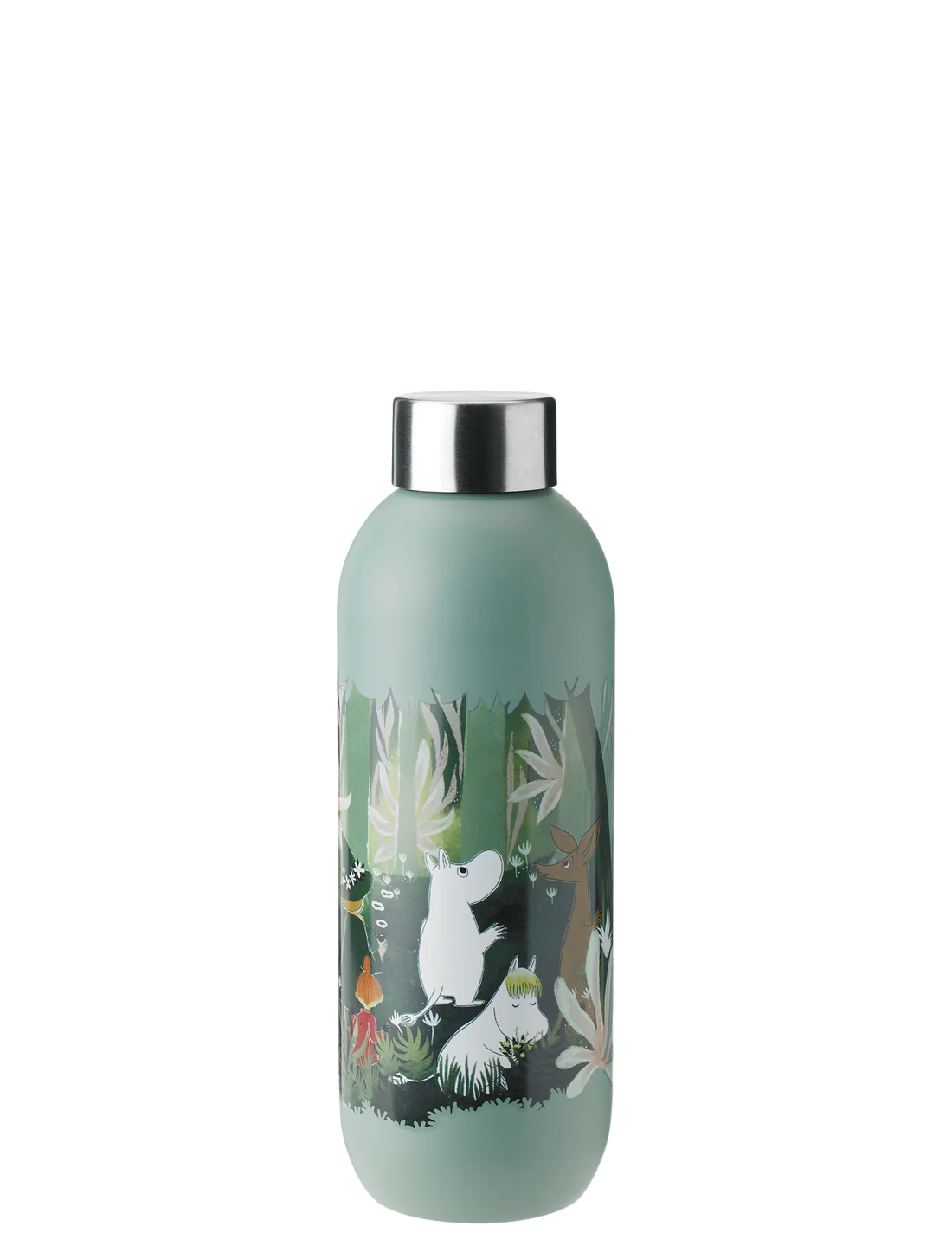 Keep Cool drinking bottle, 0.75 l. - dusty green - Moomin