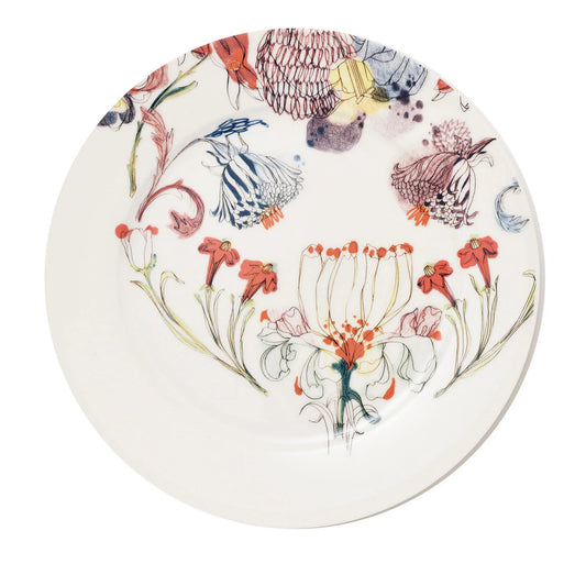 The Grandma's Garden Dinner Plate B