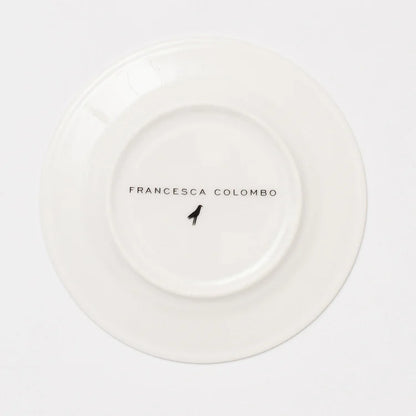 The Grandma's Garden Bread Plate C
