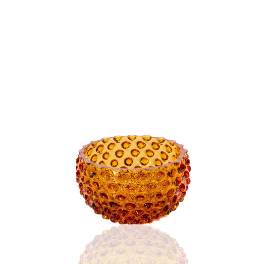 Hobnail Tapas 11,5 cm Amber