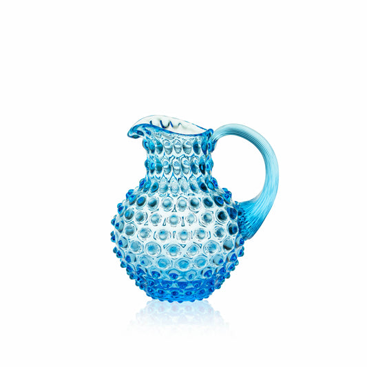 Azure Hobnail Jug 1L