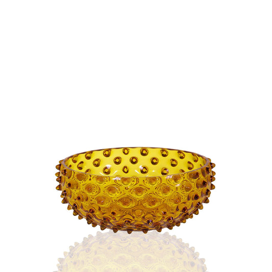 Hobnail Tapas 17 cm Amber