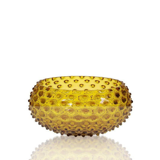 Hobnail Tapas 23 cm Amber