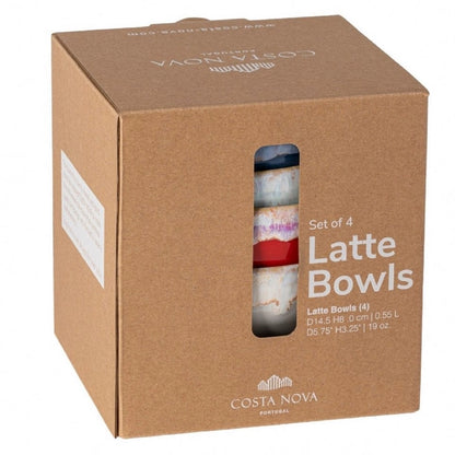 Costa Nova Multicolour Bowls Set Of 4