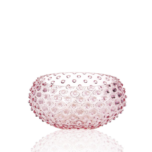 Hobnail Tapas 23 cm Rosa