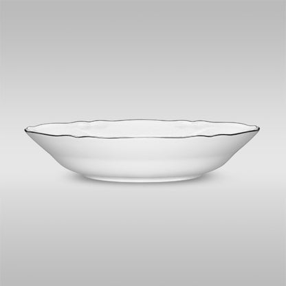 Noritake Princess Bouquet 67 Piece Dinner Set, Platinum