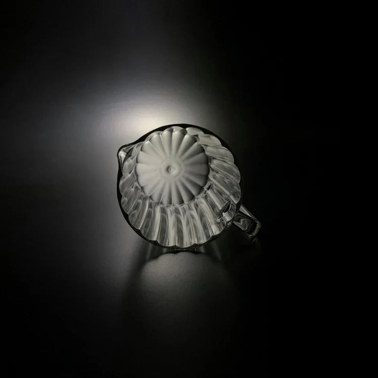 Serlio Transparent Glass Pitcher
