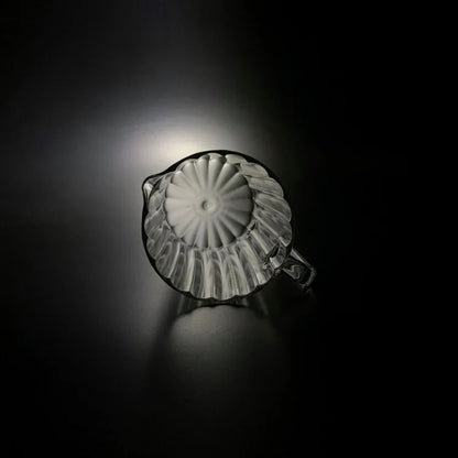 Serlio Transparent Glass Pitcher