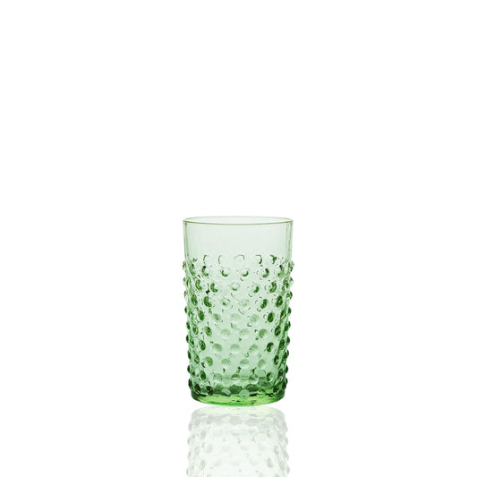 Hobnail Glass Light Green