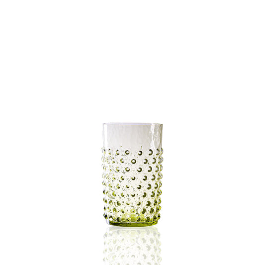 Hobnail Glass Olivegreen