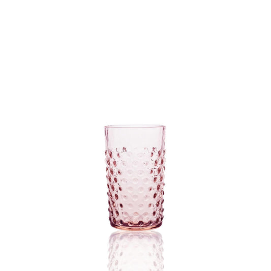 Hobnail Glass Rosa