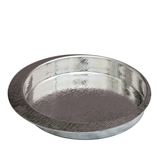 Firenze Round Silver Empty Pocket Tray