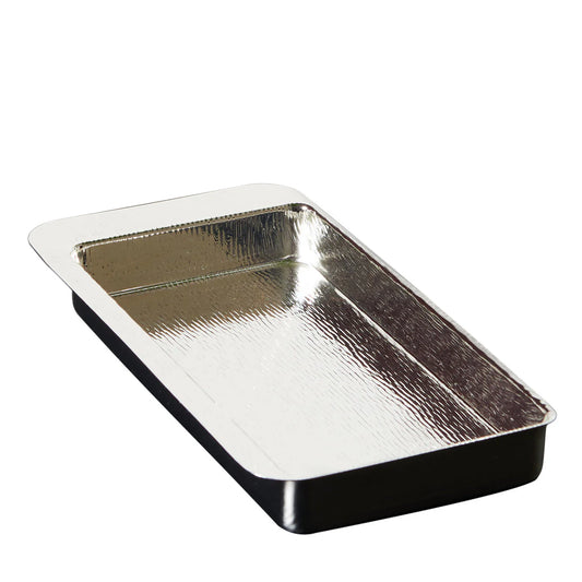 Firenze Rectangular Silver Empty Pocket Tray