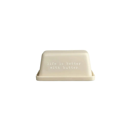 ASA Selection Hey! Butter Dish Beige