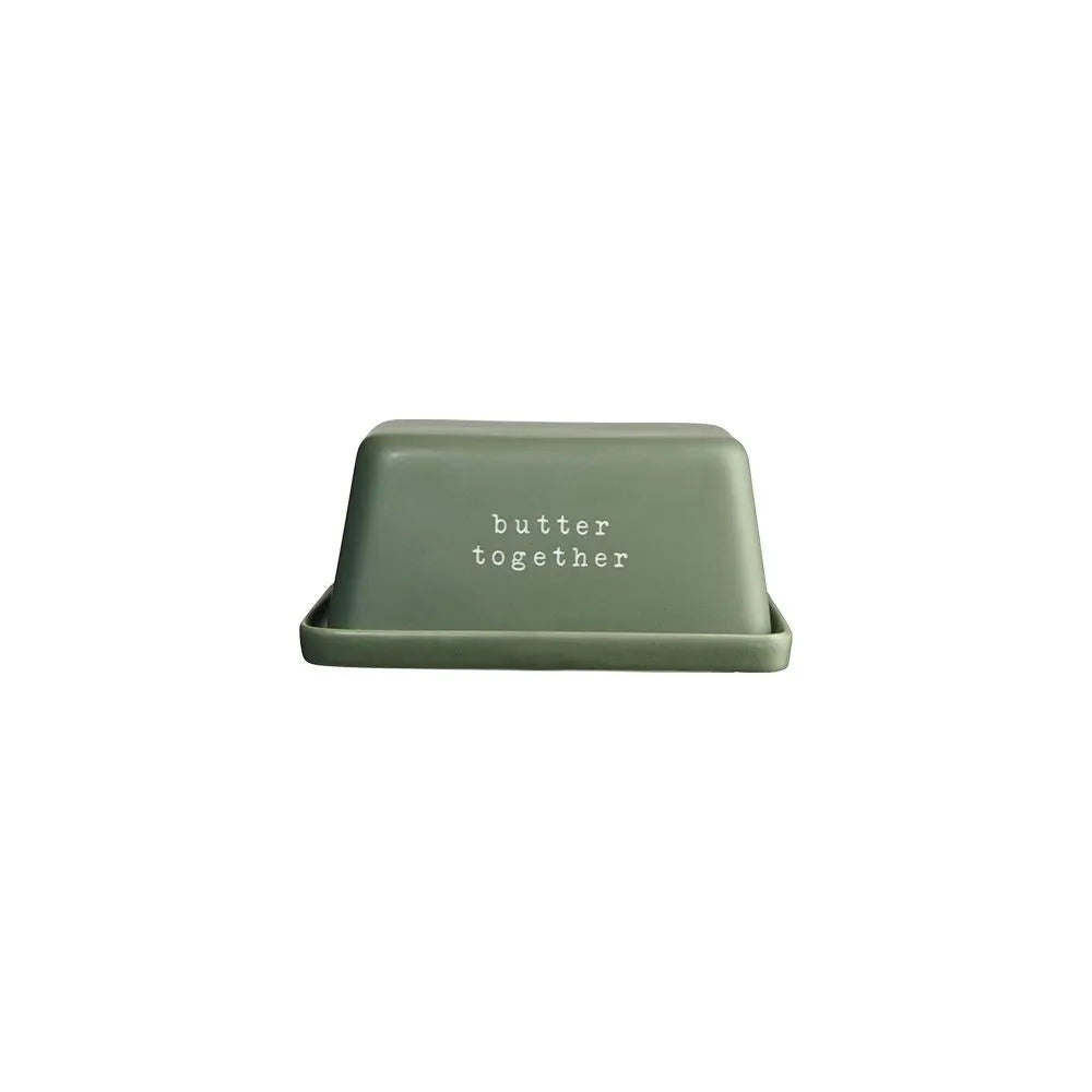 ASA Selection Hey! Butter Dish Green