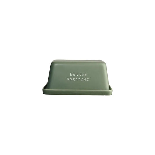 ASA Selection Hey! Butter Dish Green
