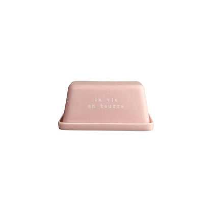ASA Selection Hey! Butter Dish Pink