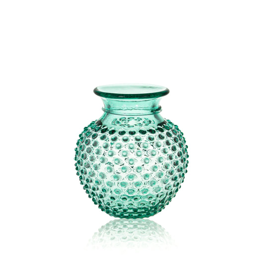 Hobnail Collar Vase Beryl