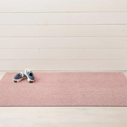 Heathered Shag Runner Rug, Blush