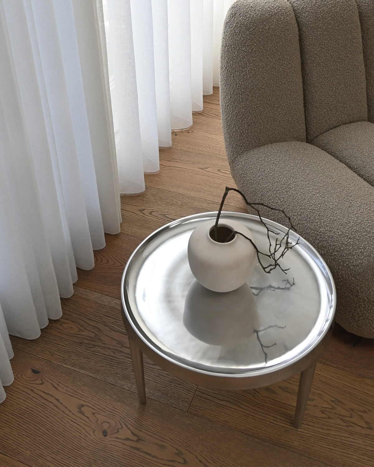 Phantom Table, Low  Chrome