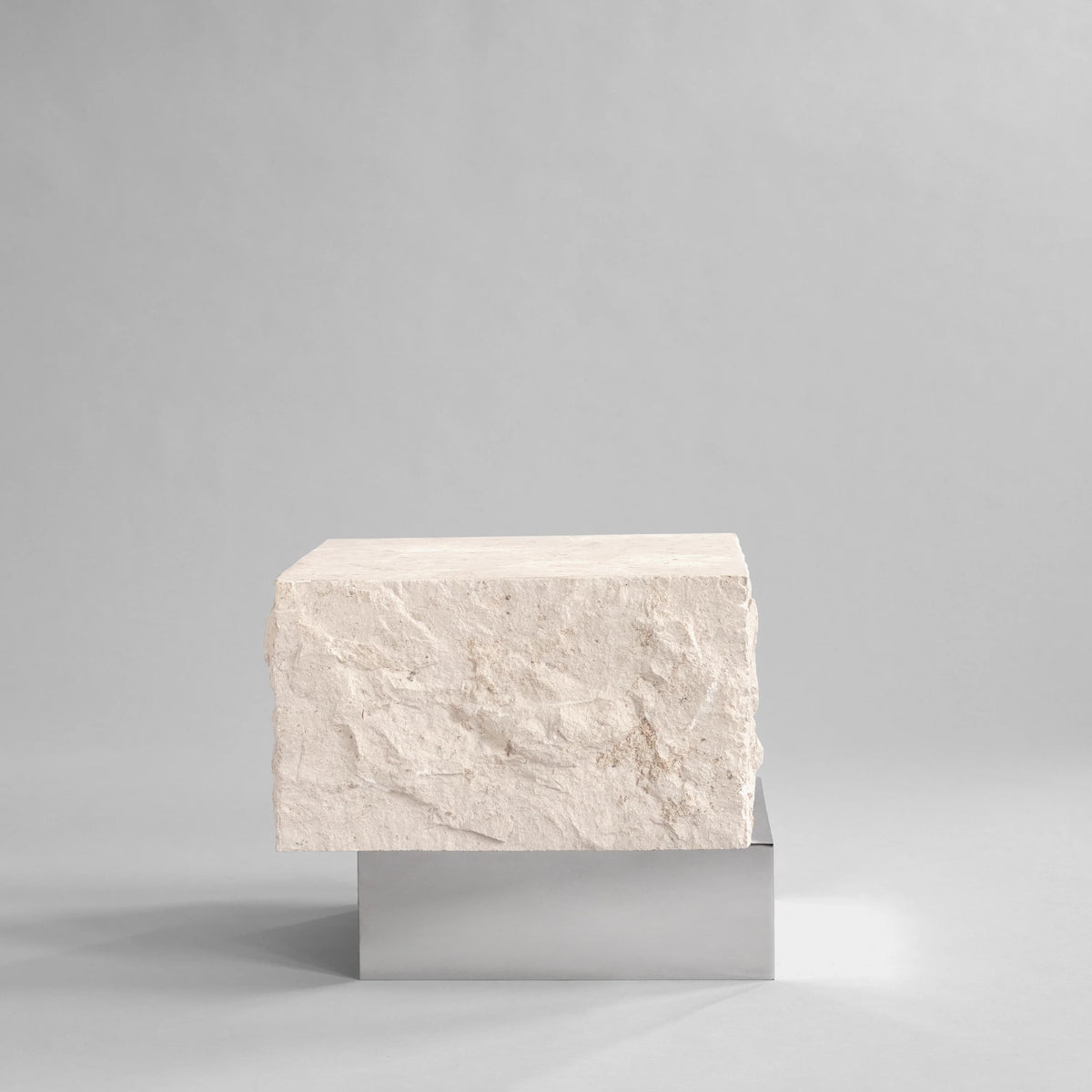 Temple Coffee Table Low Limestone