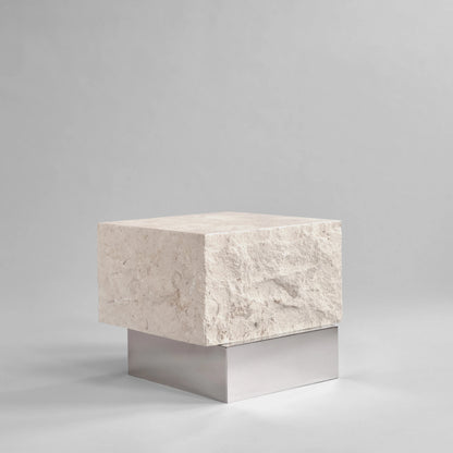 Temple Coffee Table Low Limestone
