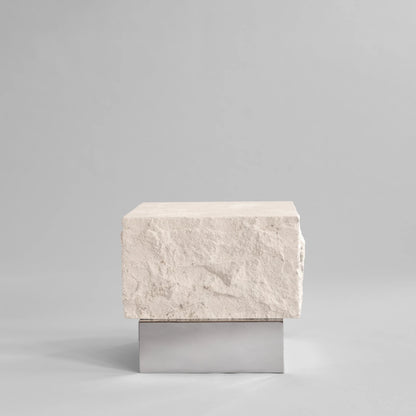 Temple Coffee Table Low Limestone