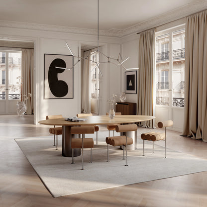 Stick Chandelier Chrome