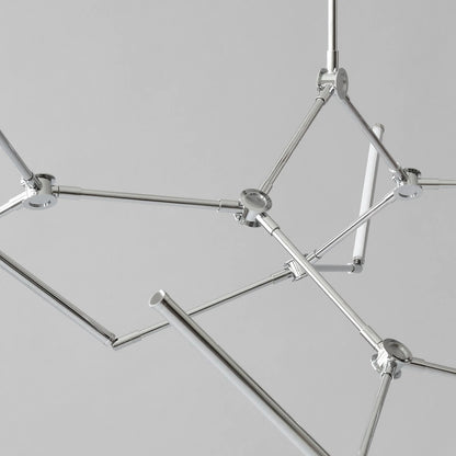 Stick Chandelier Chrome