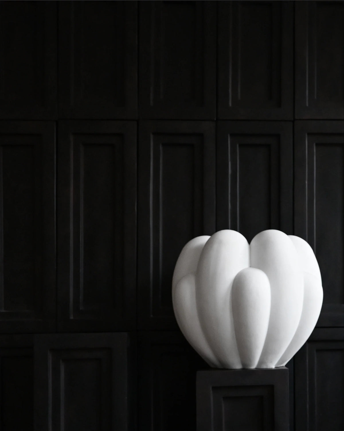 Bloom Vase Big  Bone White
