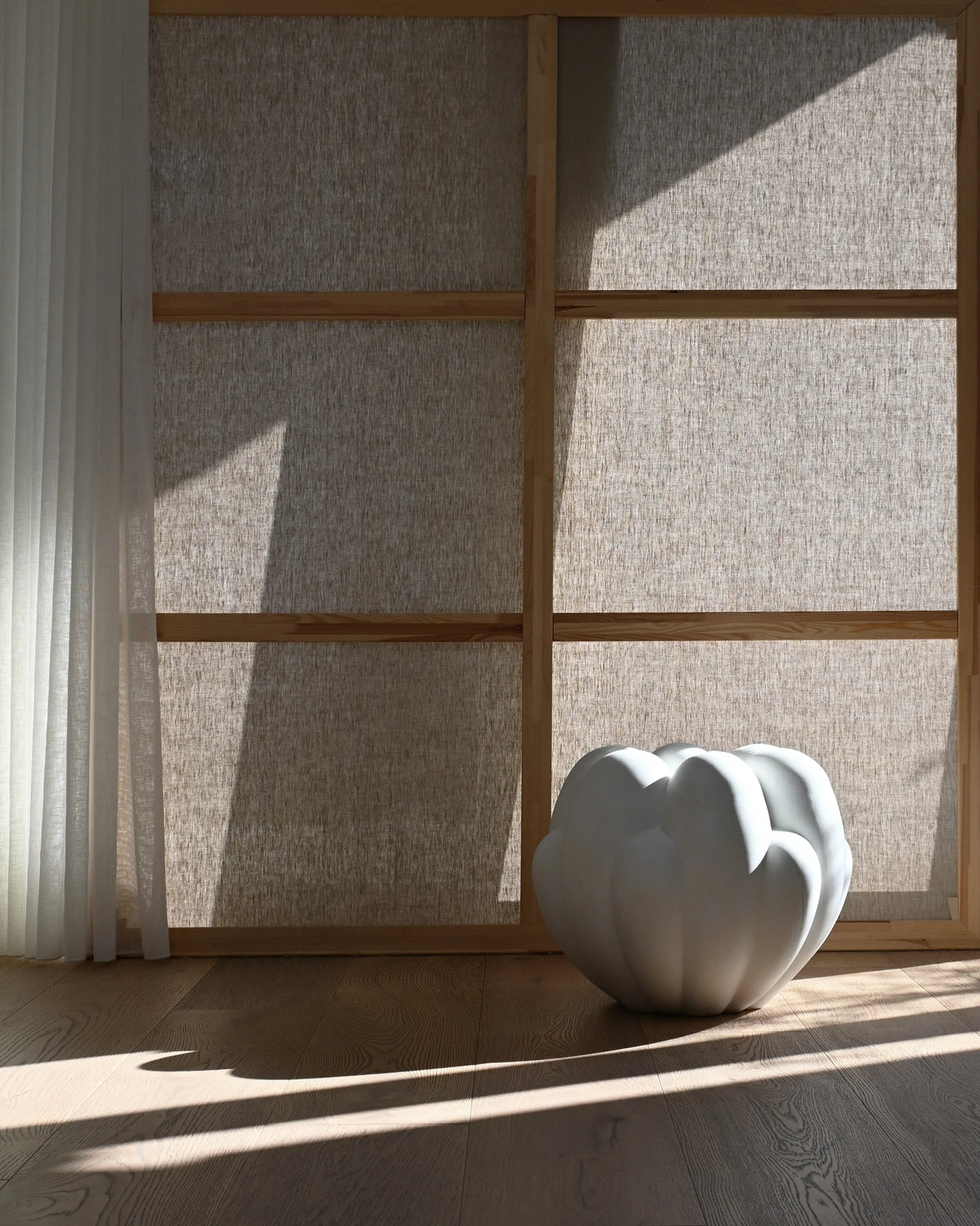 Bloom Vase Big  Bone White