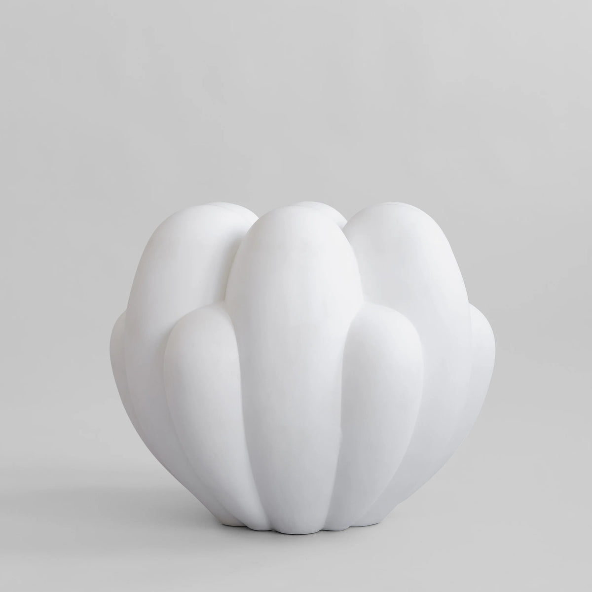 Bloom Vase Big  Bone White