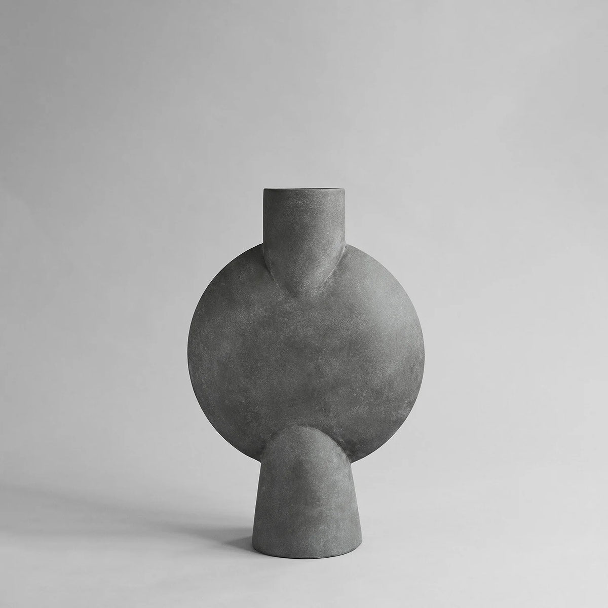 Sphere Vase Bubl Hexa Dark Grey