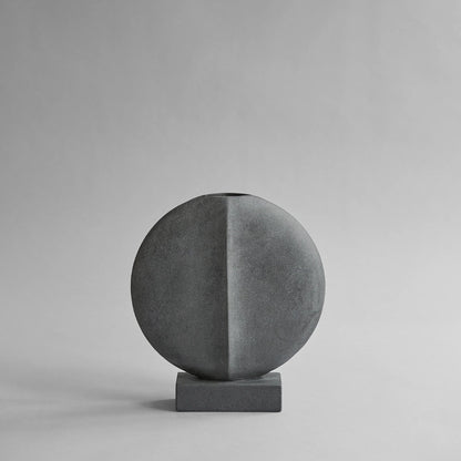 Guggenheim Vase, Mini Dark Grey