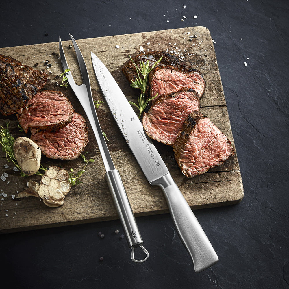 Carving Knife And Meat Fork Set Of 2