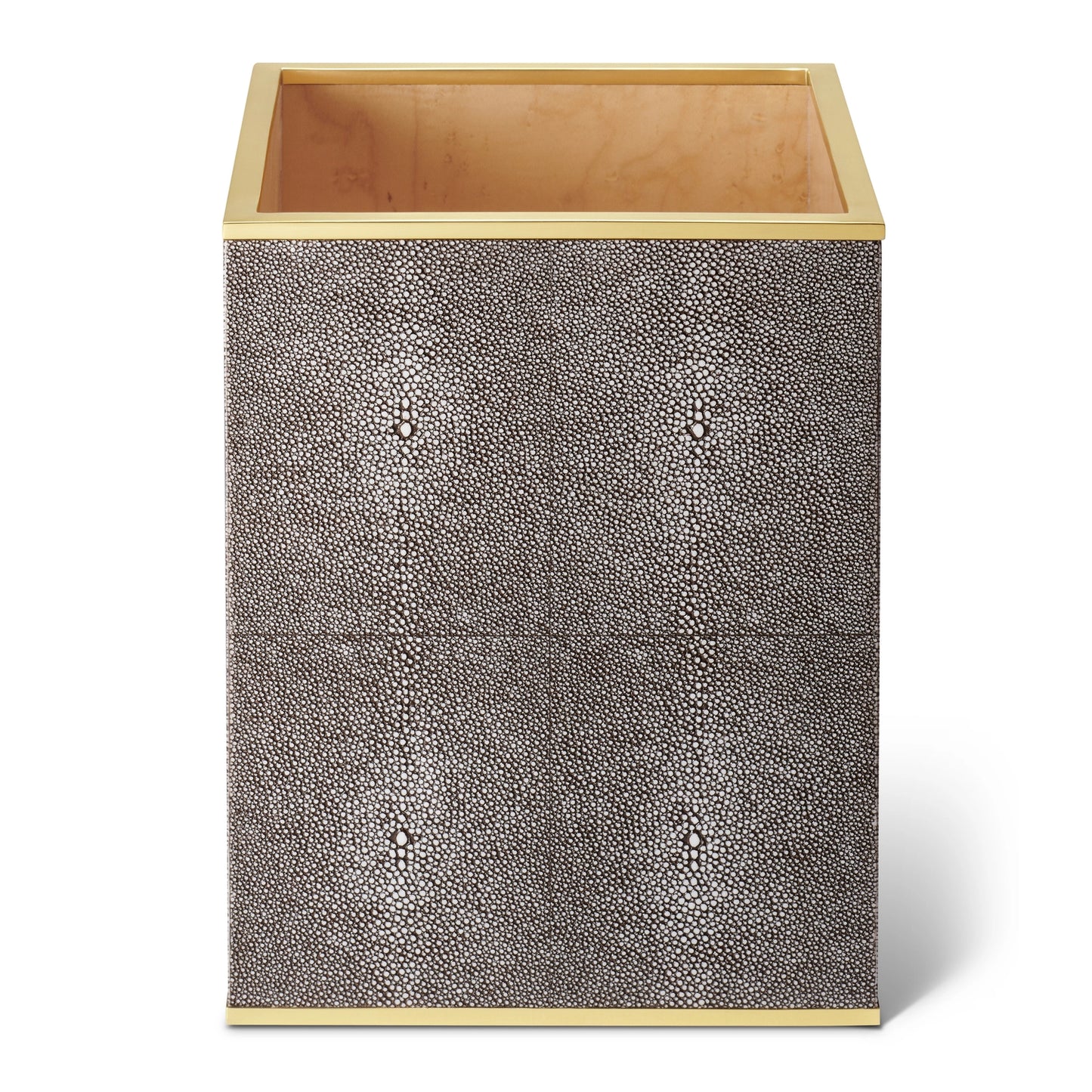 Classic Shagreen Wastebasket