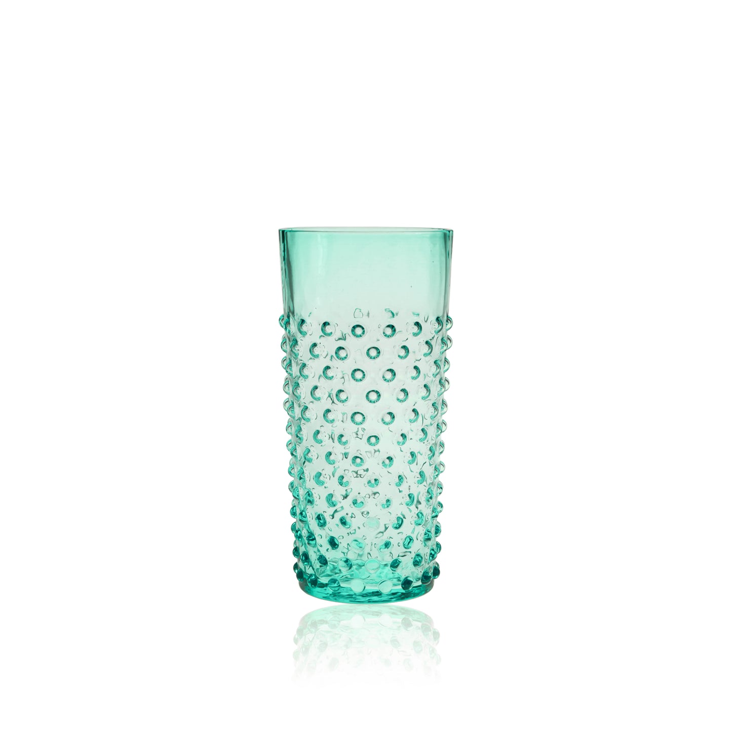 Beryl Hobnail Tumblers Large