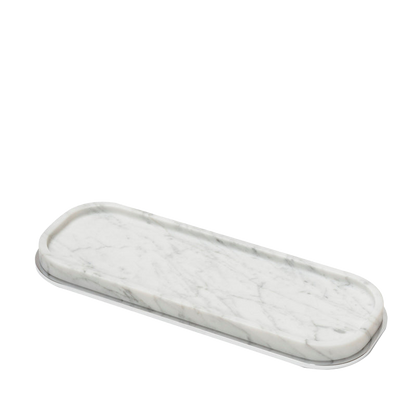 Positano Marble Valet Tray Long
