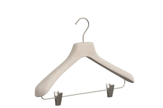 Hanger for suits and silicon clips for skirts