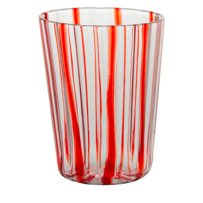 Impilabile Red Stripes Glass