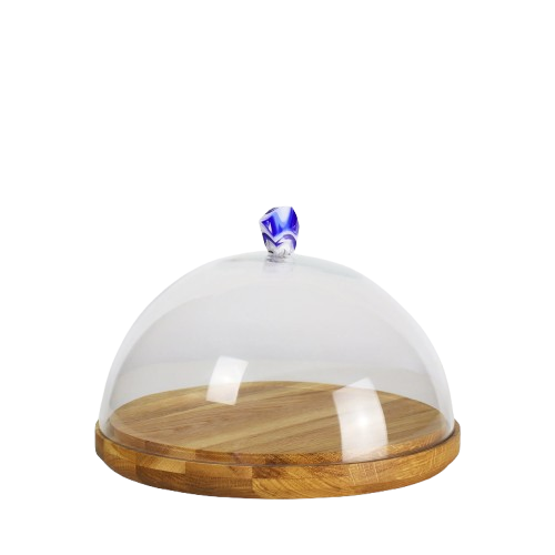 Round Dome & Wooden Base 01 L