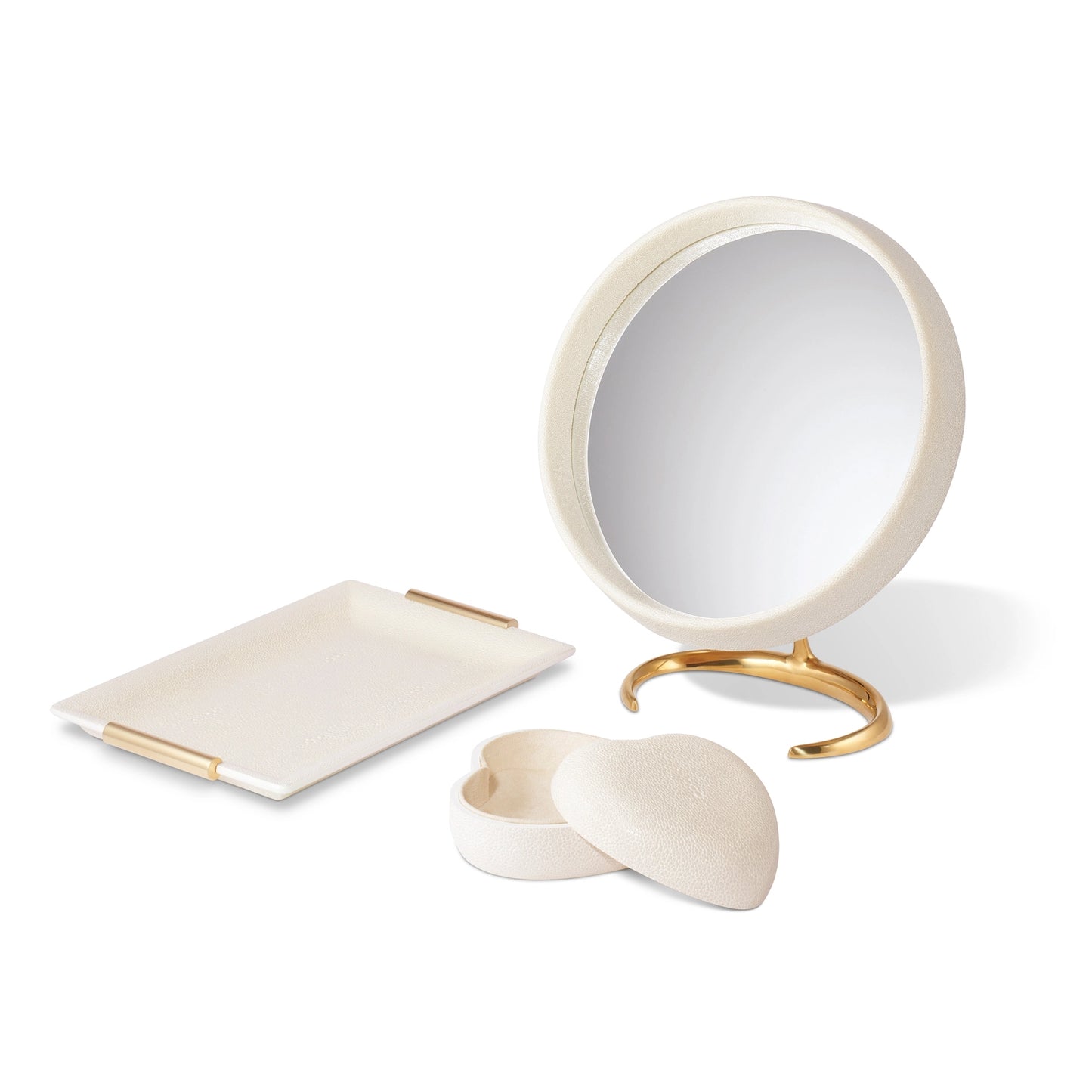 Shagreen Vanity Mirror