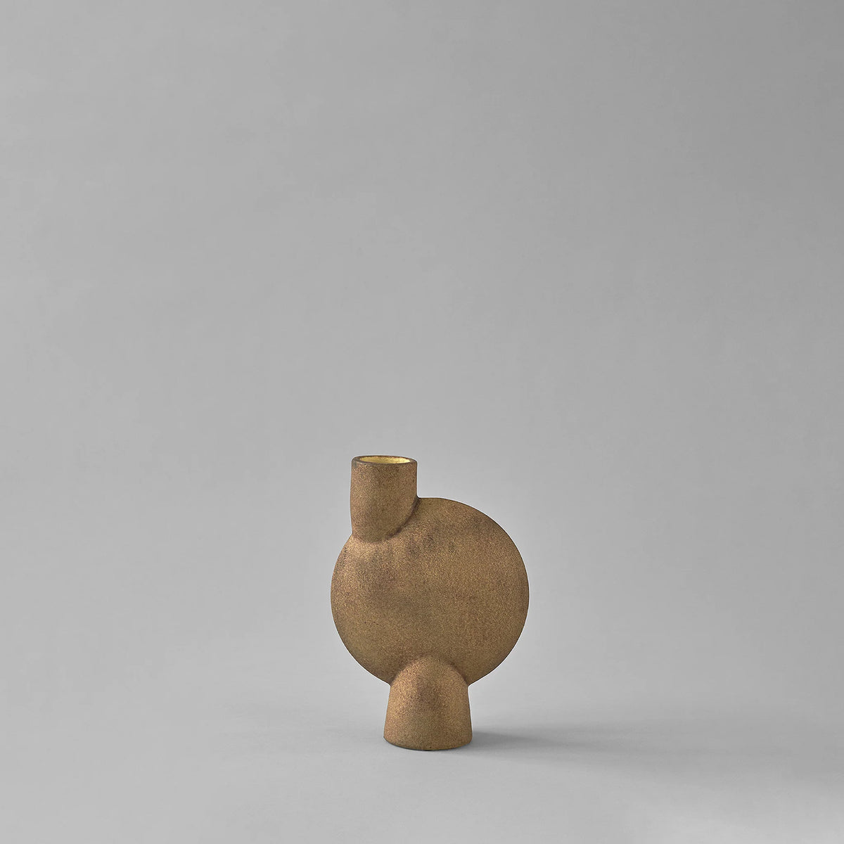 Sphere Vase Bubl, Medio Ocher