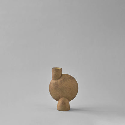 Sphere Vase Bubl, Medio Ocher