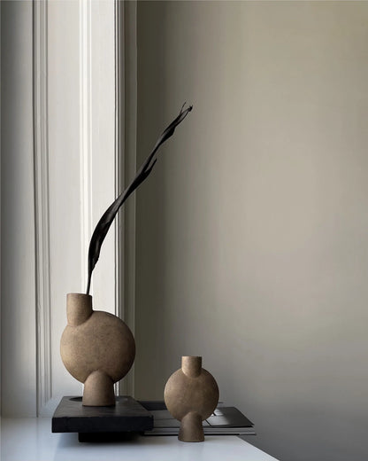 Sphere Vase Bubl, Medio Ocher