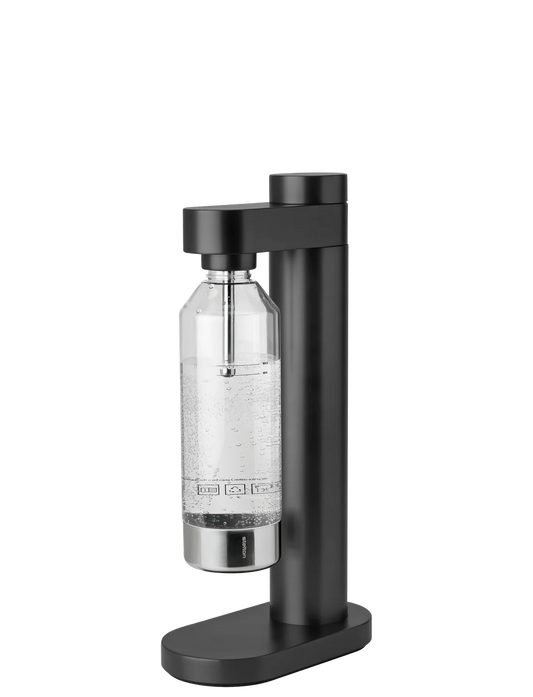 Brus carbonator black metallic