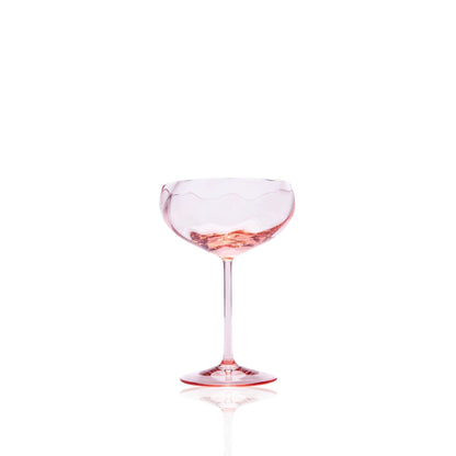 Limoux Champagne Saucer Rosa