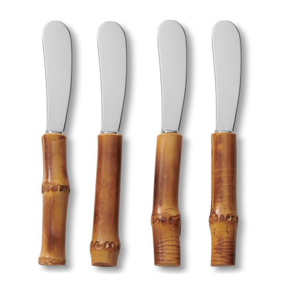 Bamboo Cheese Spreader - Set of 4