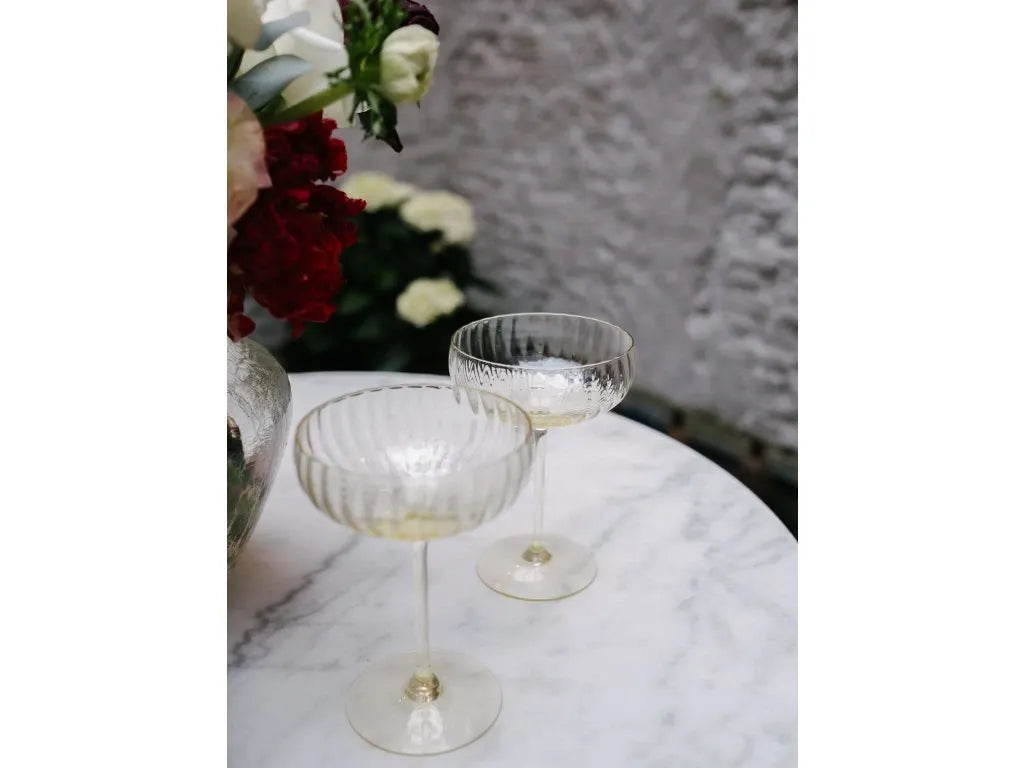 Lyon Champagne Saucer Citron