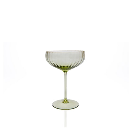 Lyon Champagne Saucer Olivegreen